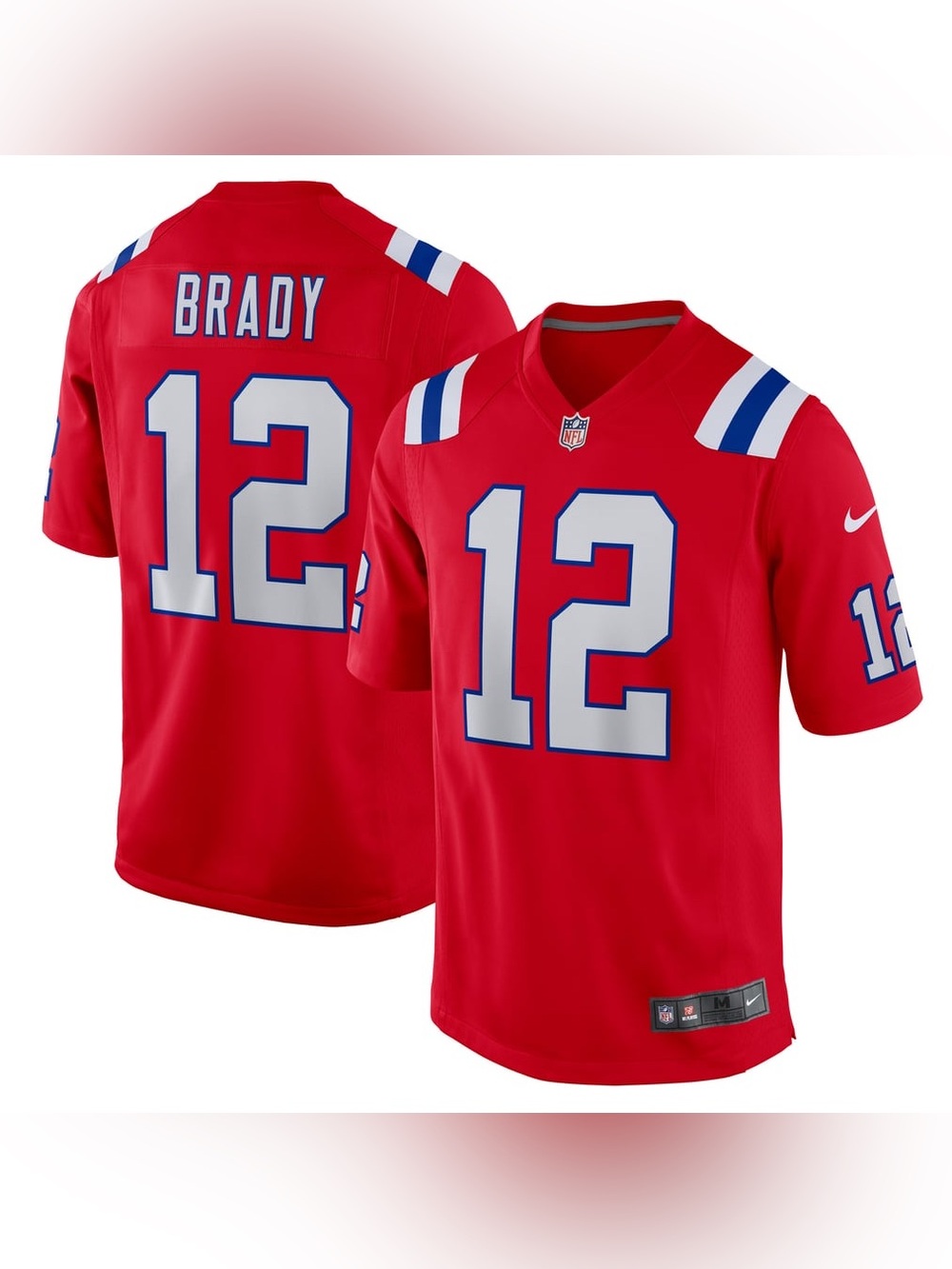 NFL Nike New England Patriots Tom Brady Women's Football Jersey with #12